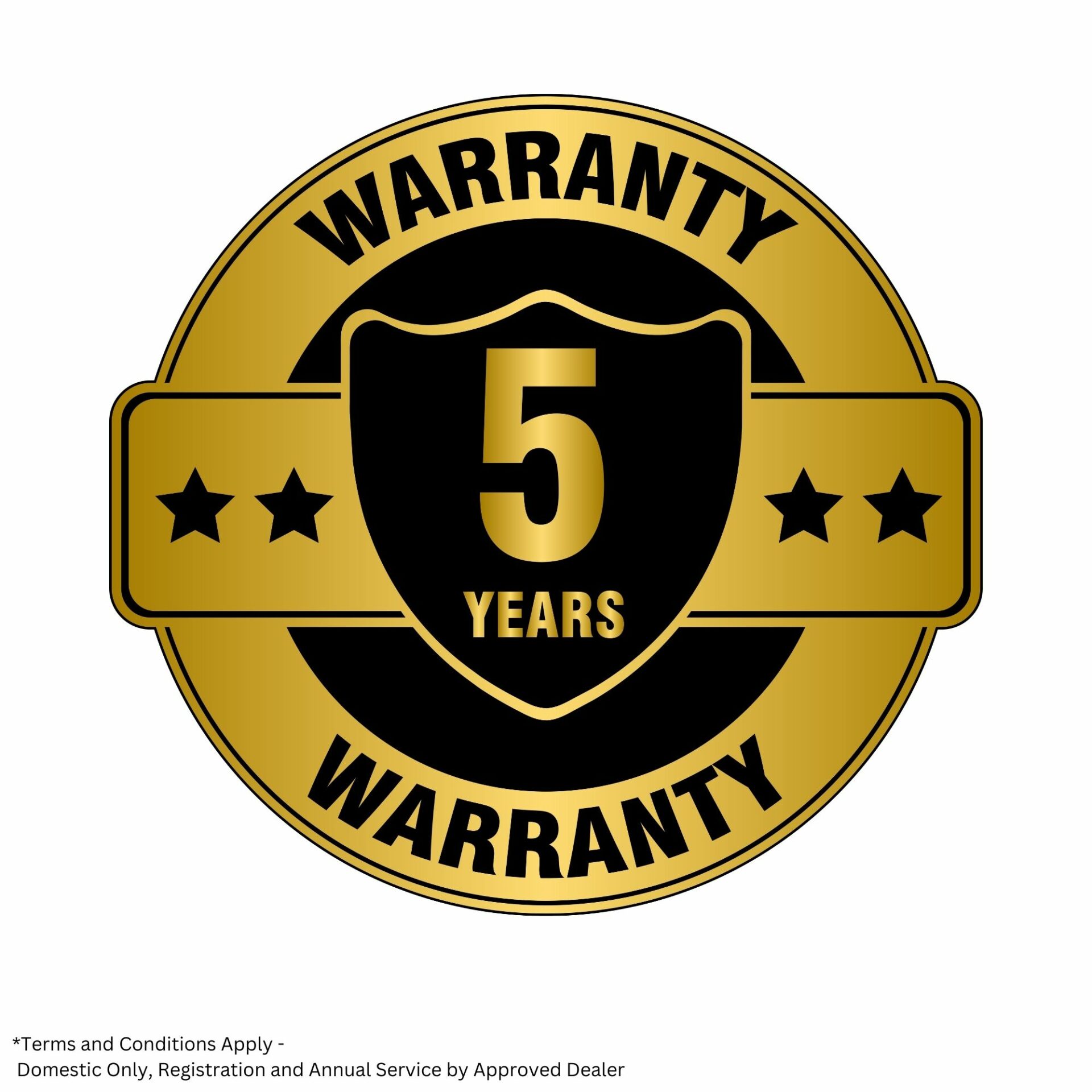 5-YEAR-warranty